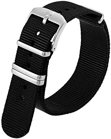 Amazon.com: Luminox Men's Black 24mm Webbing Nylon Strap Stainless